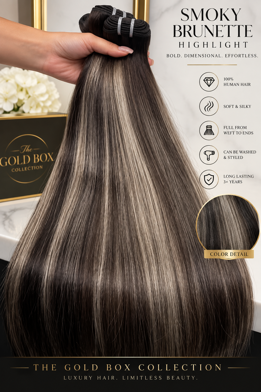 Luxury Colored Human Hair Bundles