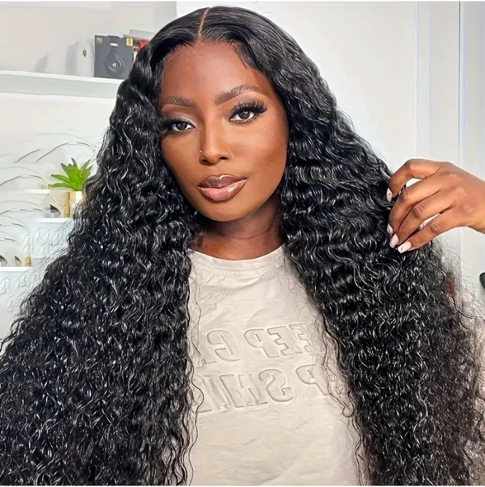 13*6 Brazilian frontal wig (hd lace) - Deep Wave