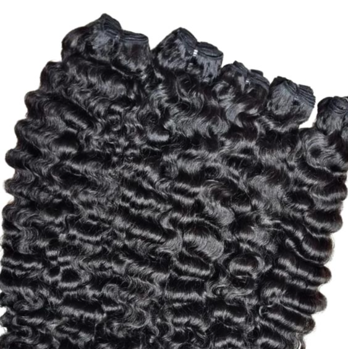 Raw bundles Burmese Curly