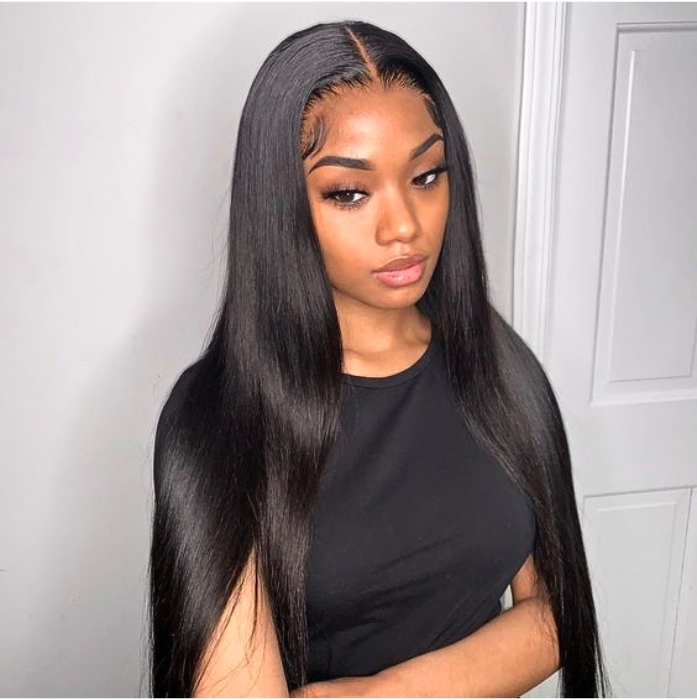 13*6 Brazilian frontal wig (hd lace) - Straight