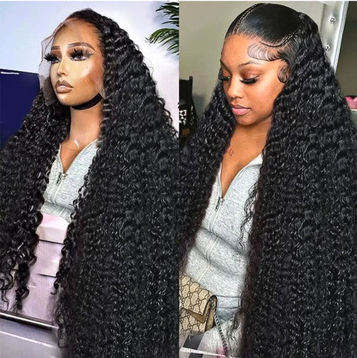 Brazilian closure wig (hd lace) - Deep Wave