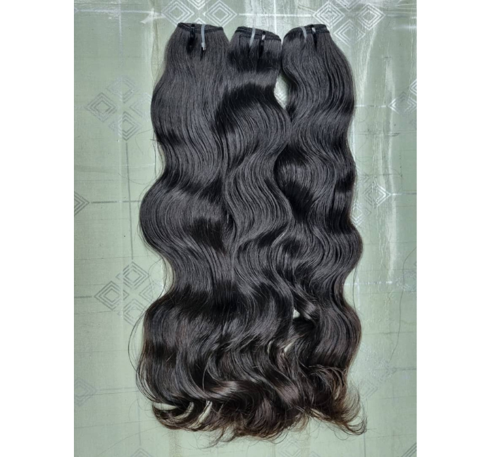 Raw bundles Natural wavy