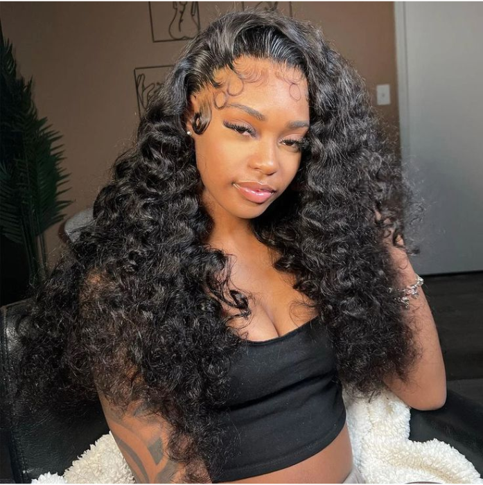 13*6 Brazilian frontal wig (hd lace) - Loose Deep Wave