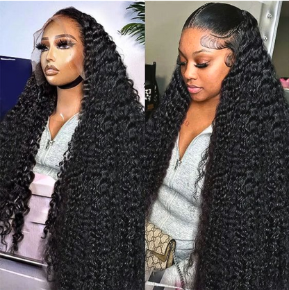 Brazilian closure wig (hd lace) - Deep Wave