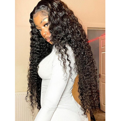 Brazilian closure wig (hd lace) - Water Wave