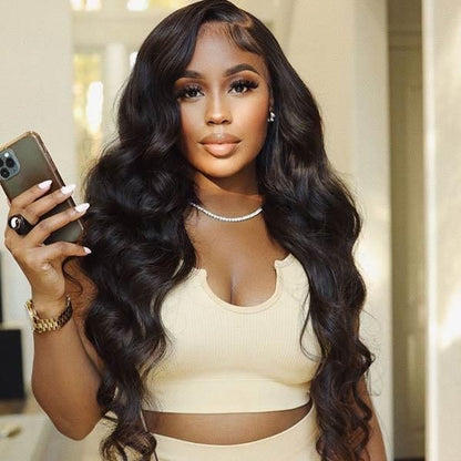 13*6 Brazilian frontal wig (hd lace) - Body Wave